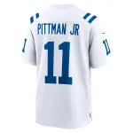 Men's Indianapolis Colts Michael Pittman Jr. White Game Jersey
