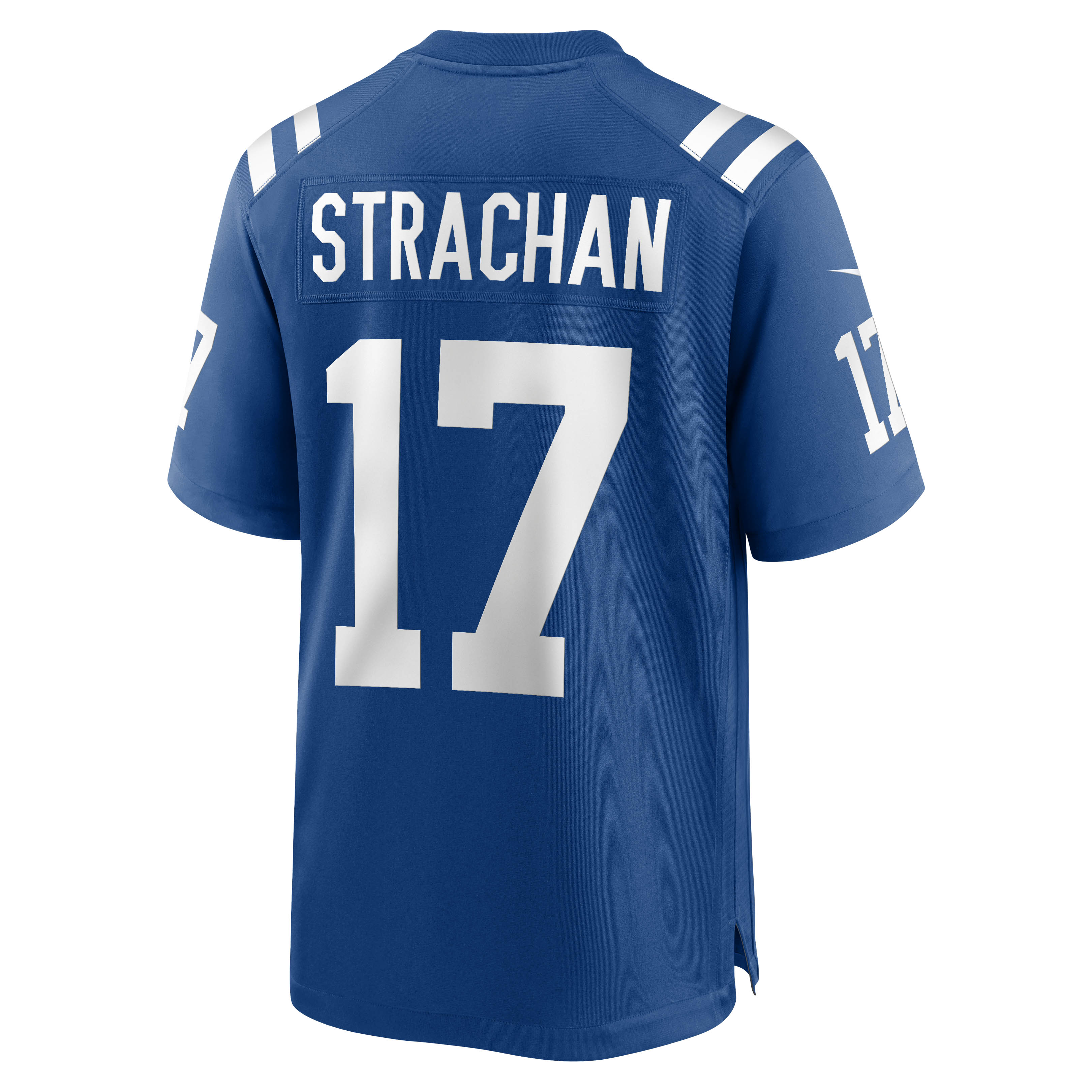 Men's Indianapolis Colts Mike Strachan Royal Game Jersey