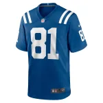 Men's Indianapolis Colts Mo Alie-Cox Royal Team Game Jersey