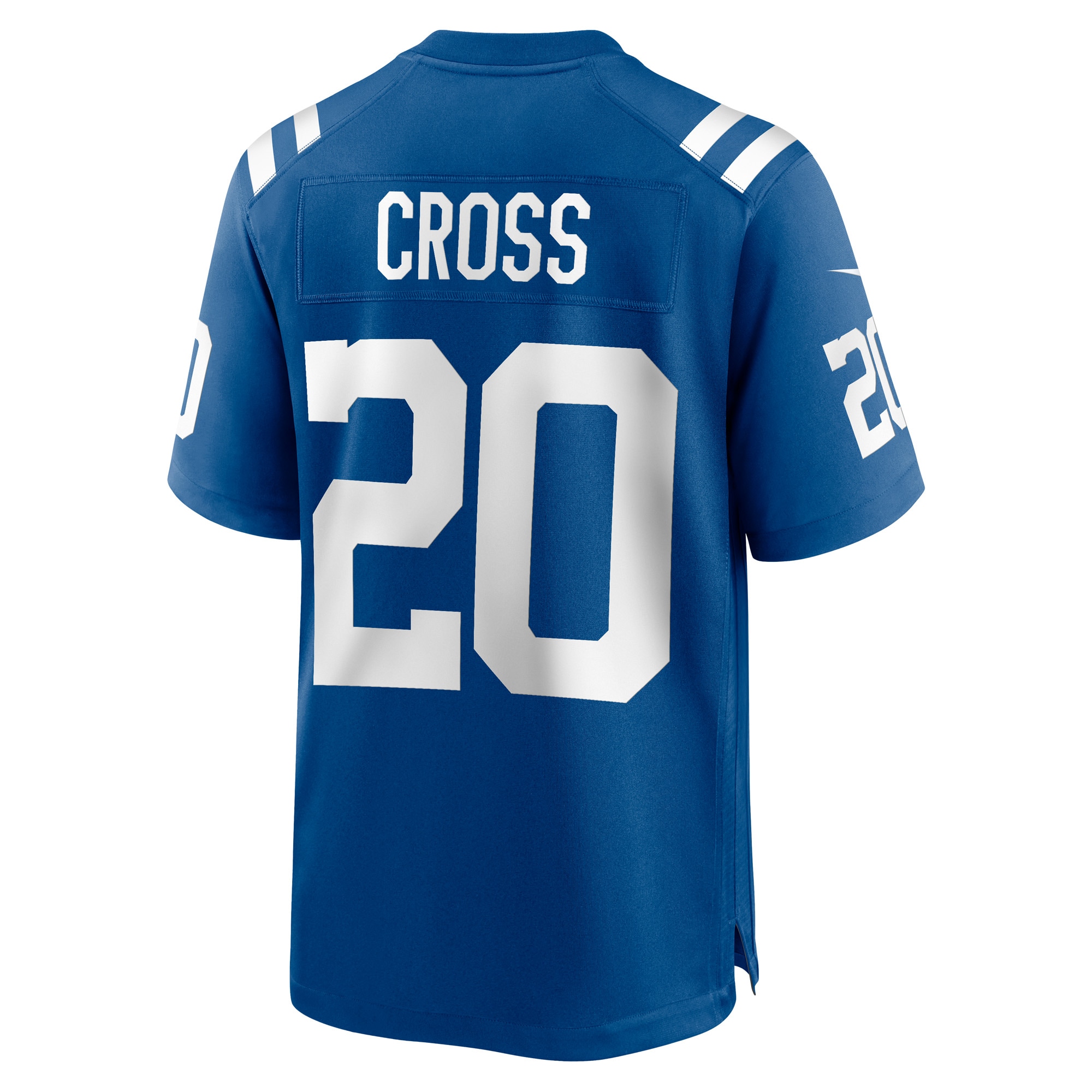 Men's Indianapolis Colts Nick Cross Royal Player Game Jersey