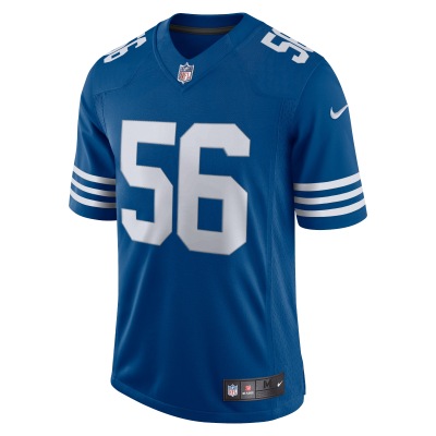 Men's Indianapolis Colts Quenton Nelson Royal Alternate Vapor Limited Jersey 02