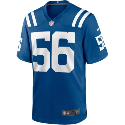 Men's Indianapolis Colts Quenton Nelson Royal Game Player Jersey 02