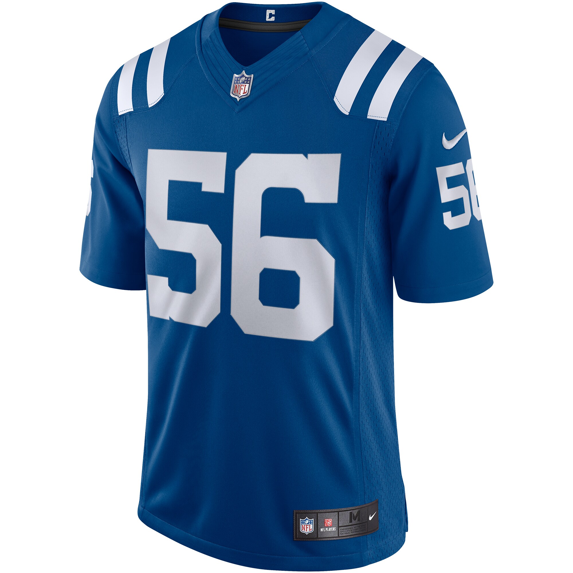 Men's Indianapolis Colts Quenton Nelson Royal Vapor Limited Jersey