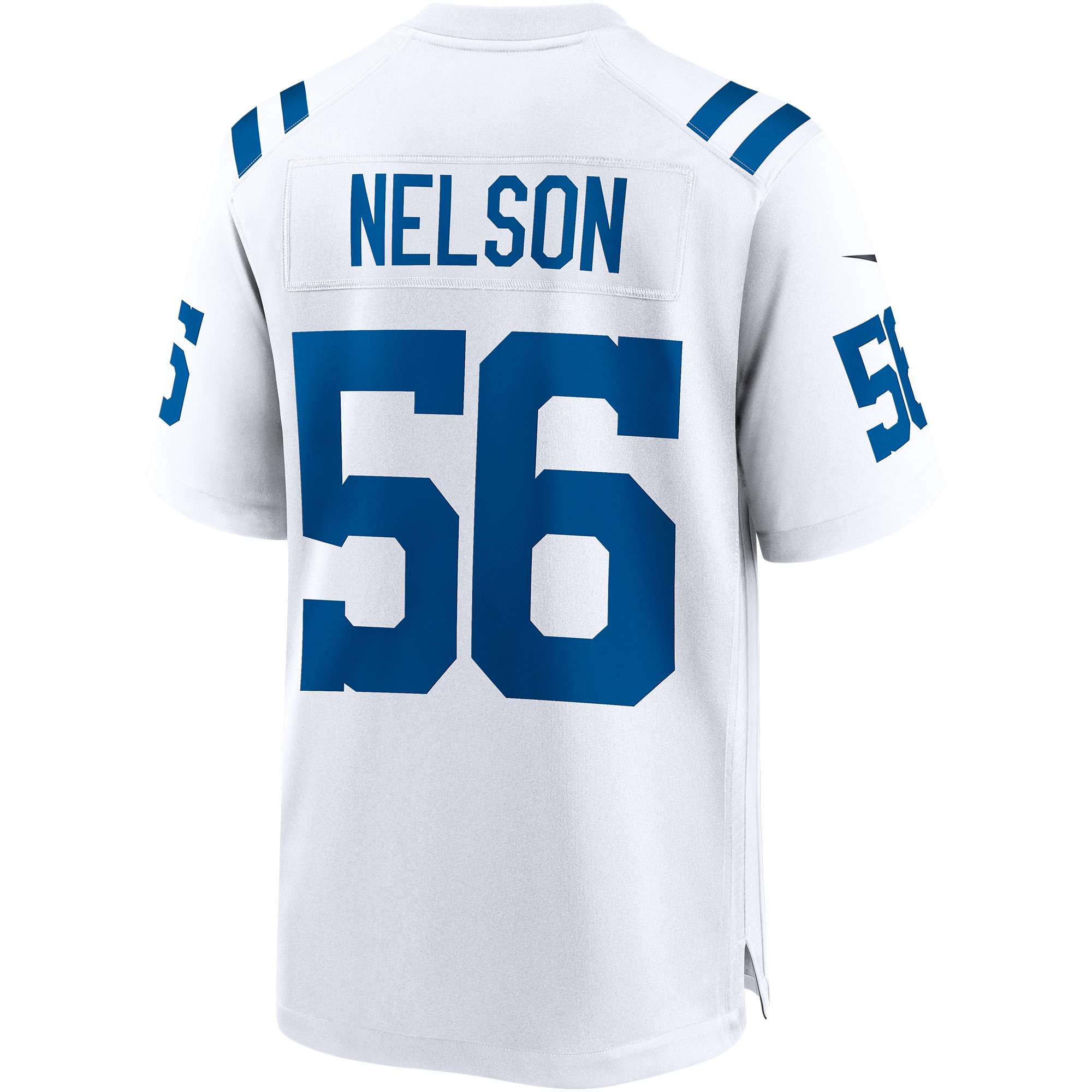 Men's Indianapolis Colts Quenton Nelson White Game Player Jersey