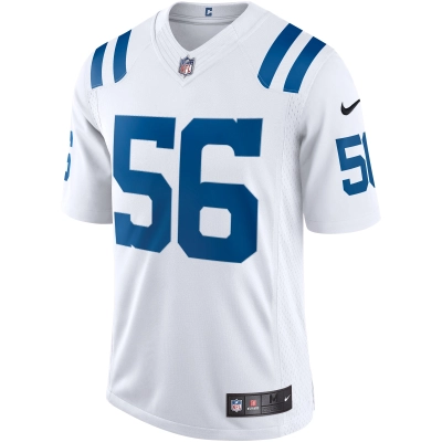 Men's Indianapolis Colts Quenton Nelson White Vapor Limited Jersey 02