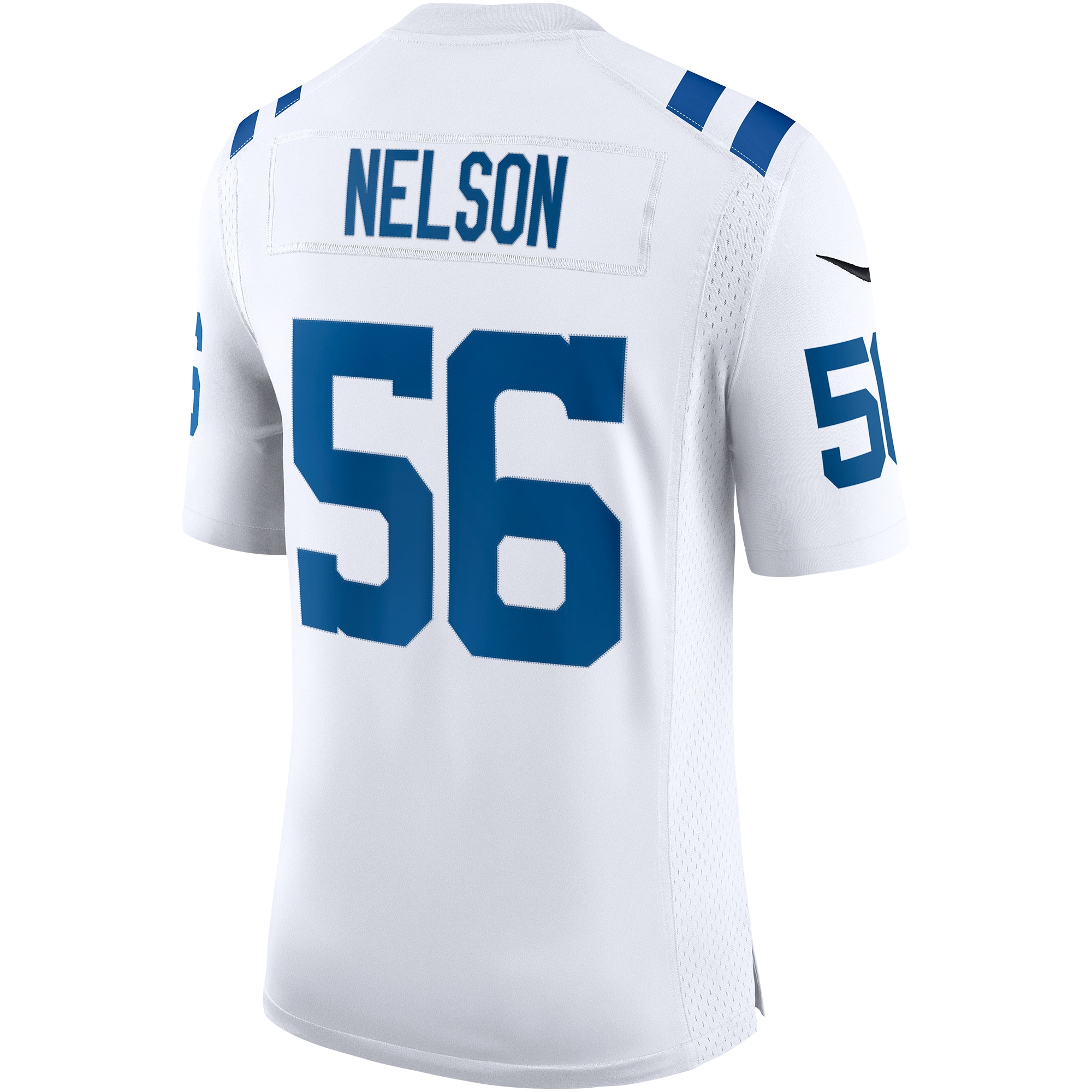 Men's Indianapolis Colts Quenton Nelson White Vapor Limited Jersey