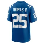 Men's Indianapolis Colts Rodney Thomas II Royal Game Player Jersey