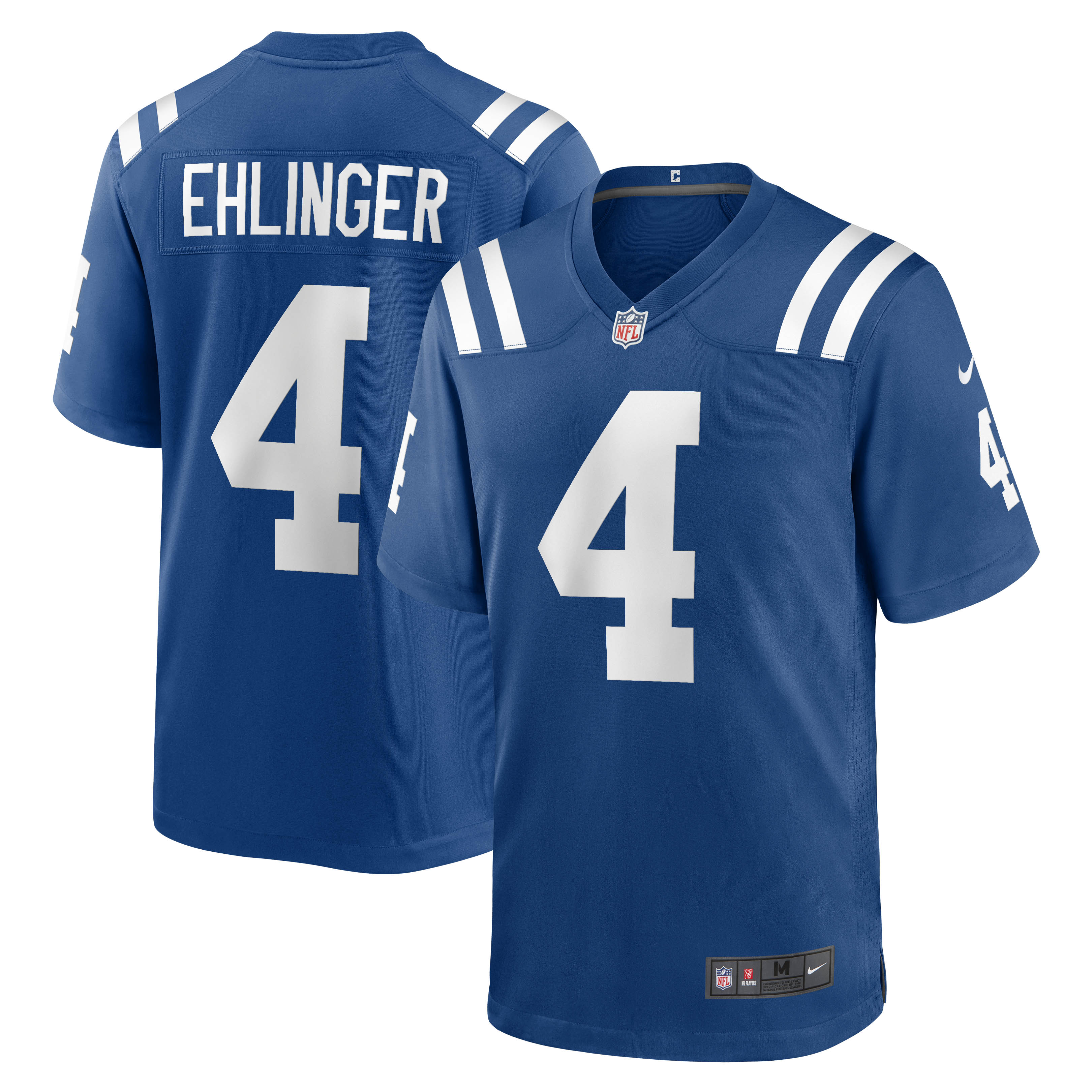 Men's Indianapolis Colts Sam Ehlinger Royal Game Jersey