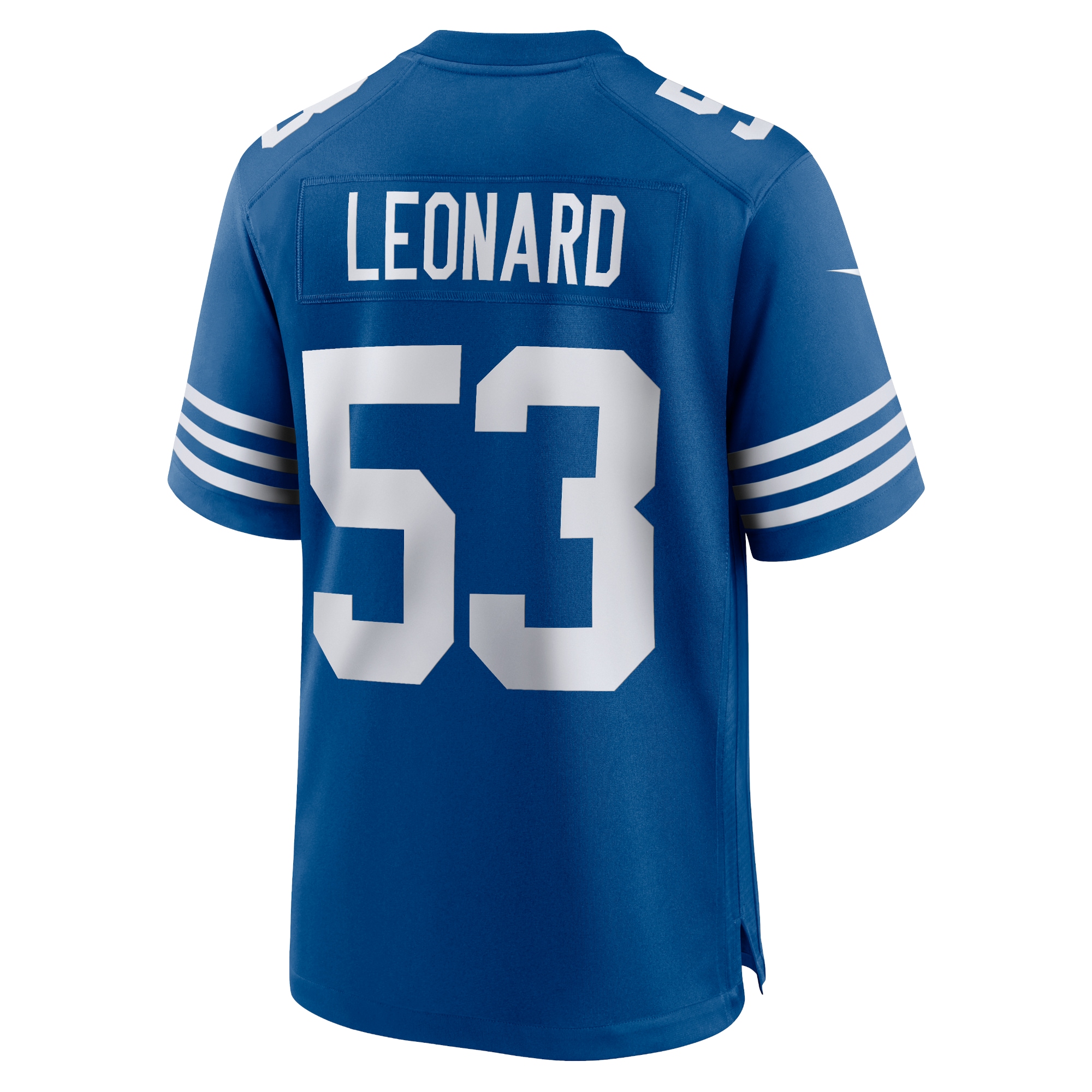 Men's Indianapolis Colts Shaquille Leonard Royal Alternate Game Jersey