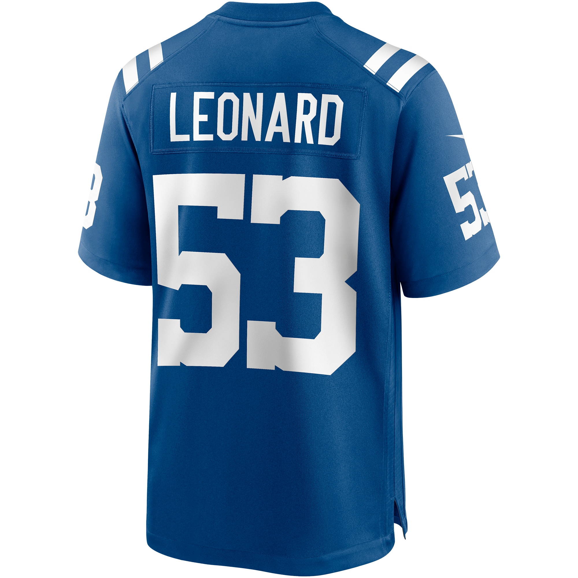 Men's Indianapolis Colts Shaquille Leonard Royal Game Jersey