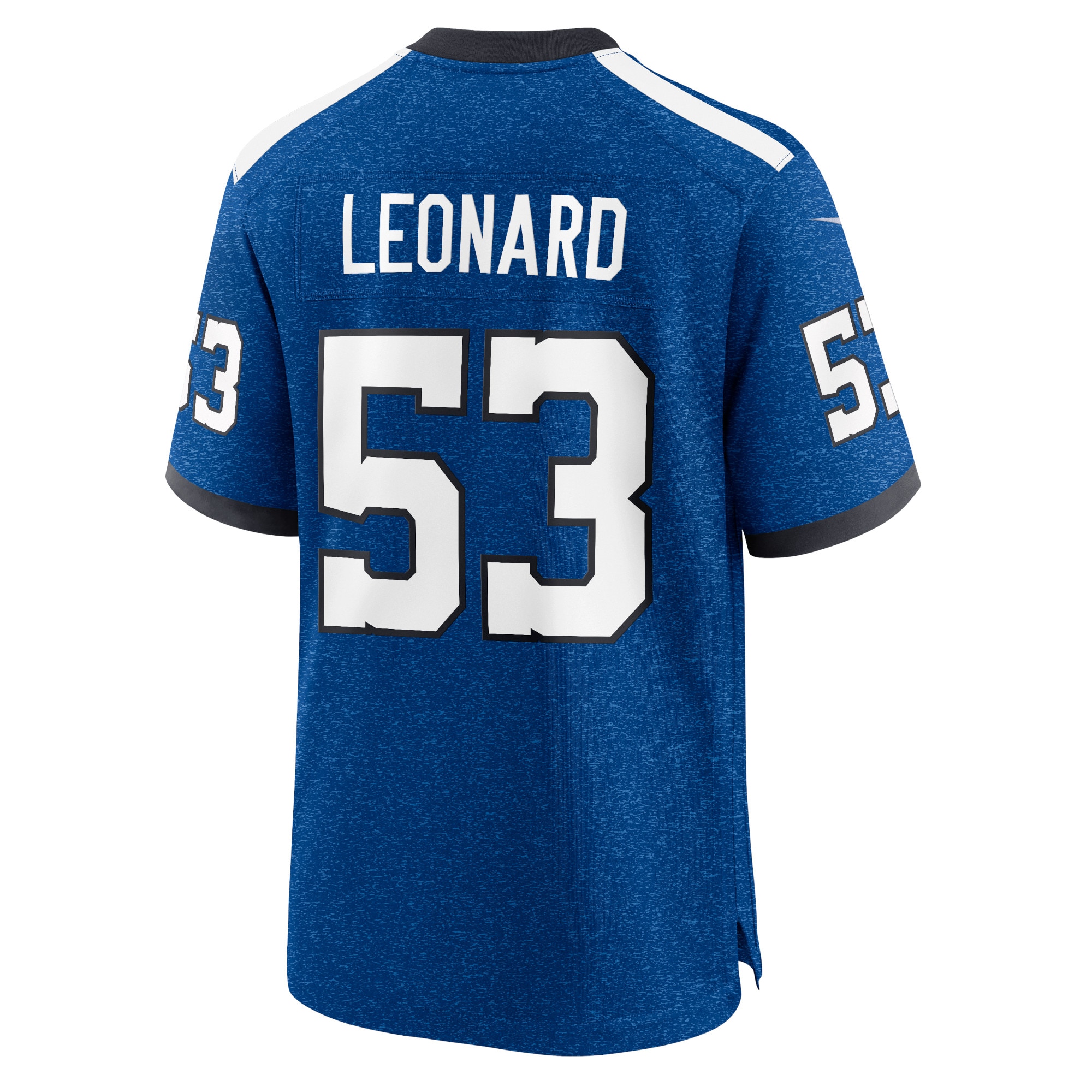 Men's Indianapolis Colts Shaquille Leonard Royal Indiana Nights Alternate Game Jersey