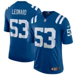Men's Indianapolis Colts Shaquille Leonard Royal Vapor Limited Jersey
