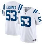 Men's Indianapolis Colts Shaquille Leonard White Vapor F.U.S.E. Limited Jersey