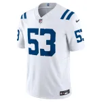 Men's Indianapolis Colts Shaquille Leonard White Vapor F.U.S.E. Limited Jersey