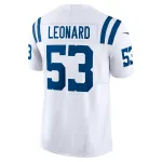 Men's Indianapolis Colts Shaquille Leonard White Vapor F.U.S.E. Limited Jersey
