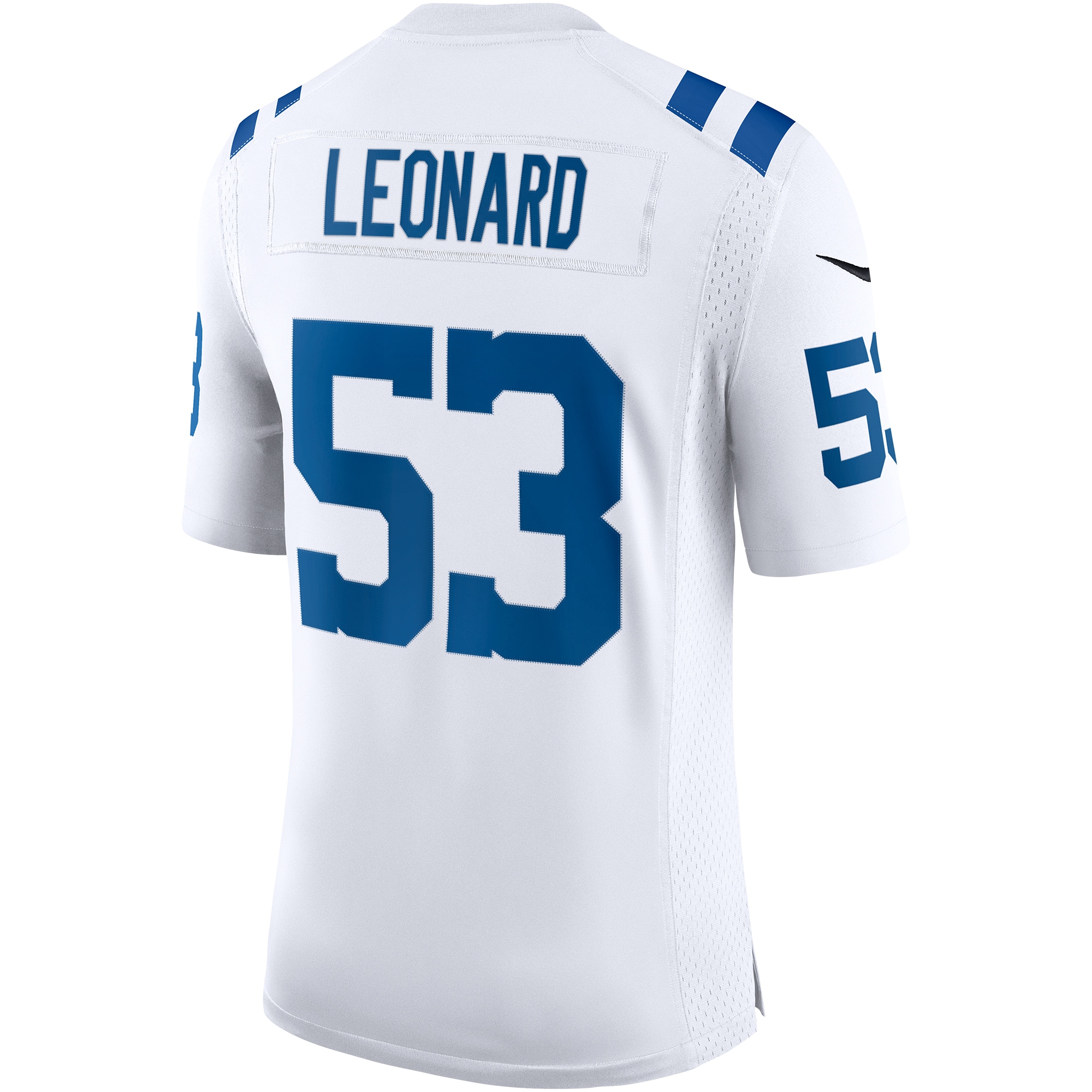 Men's Indianapolis Colts Shaquille Leonard White Vapor Limited Jersey