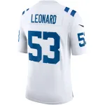 Men's Indianapolis Colts Shaquille Leonard White Vapor Limited Jersey