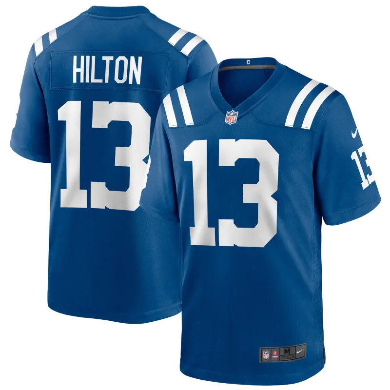 Men's Indianapolis Colts T.Y. Hilton Royal Game Player Jersey