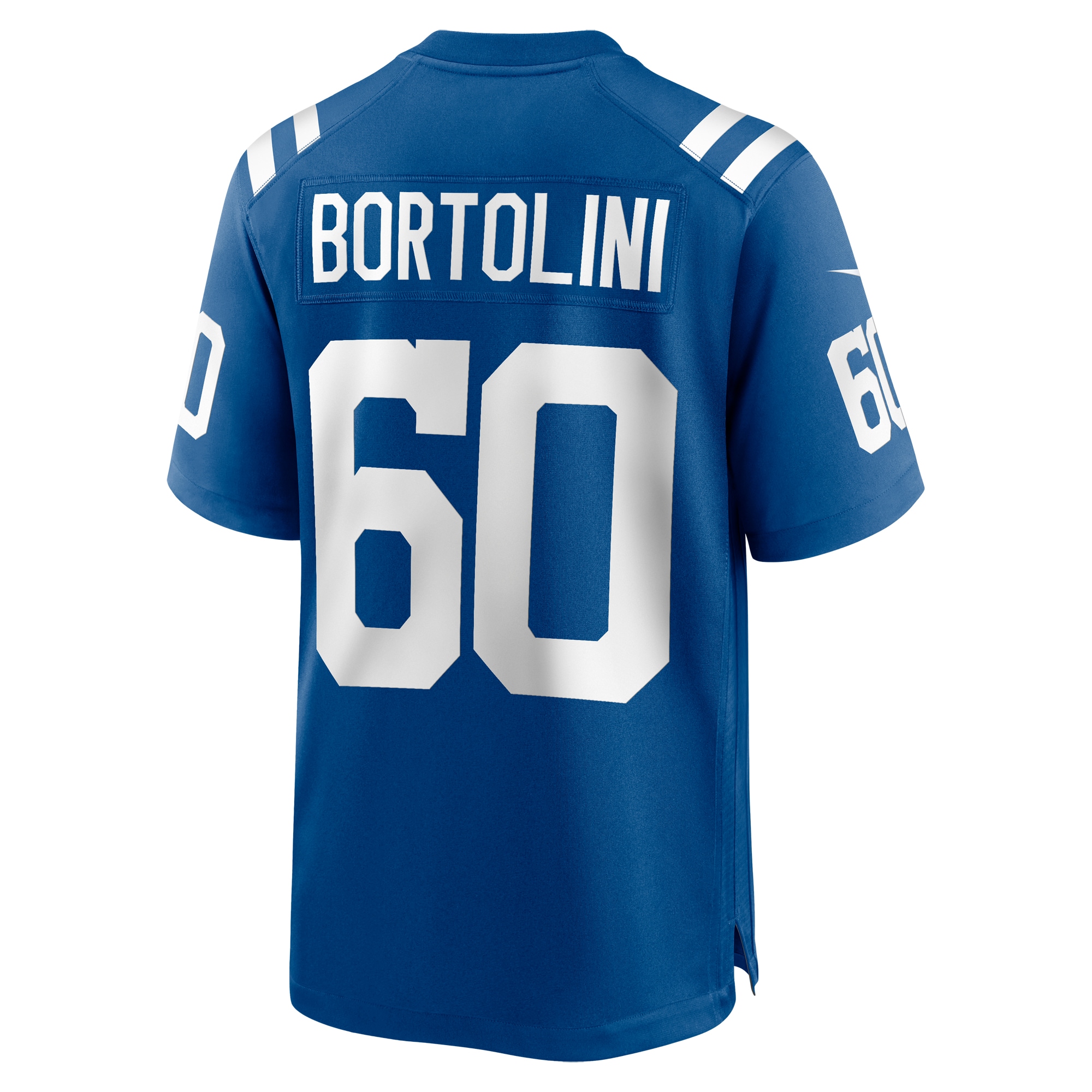 Men's Indianapolis Colts Tanor Bortolini Royal Game Jersey