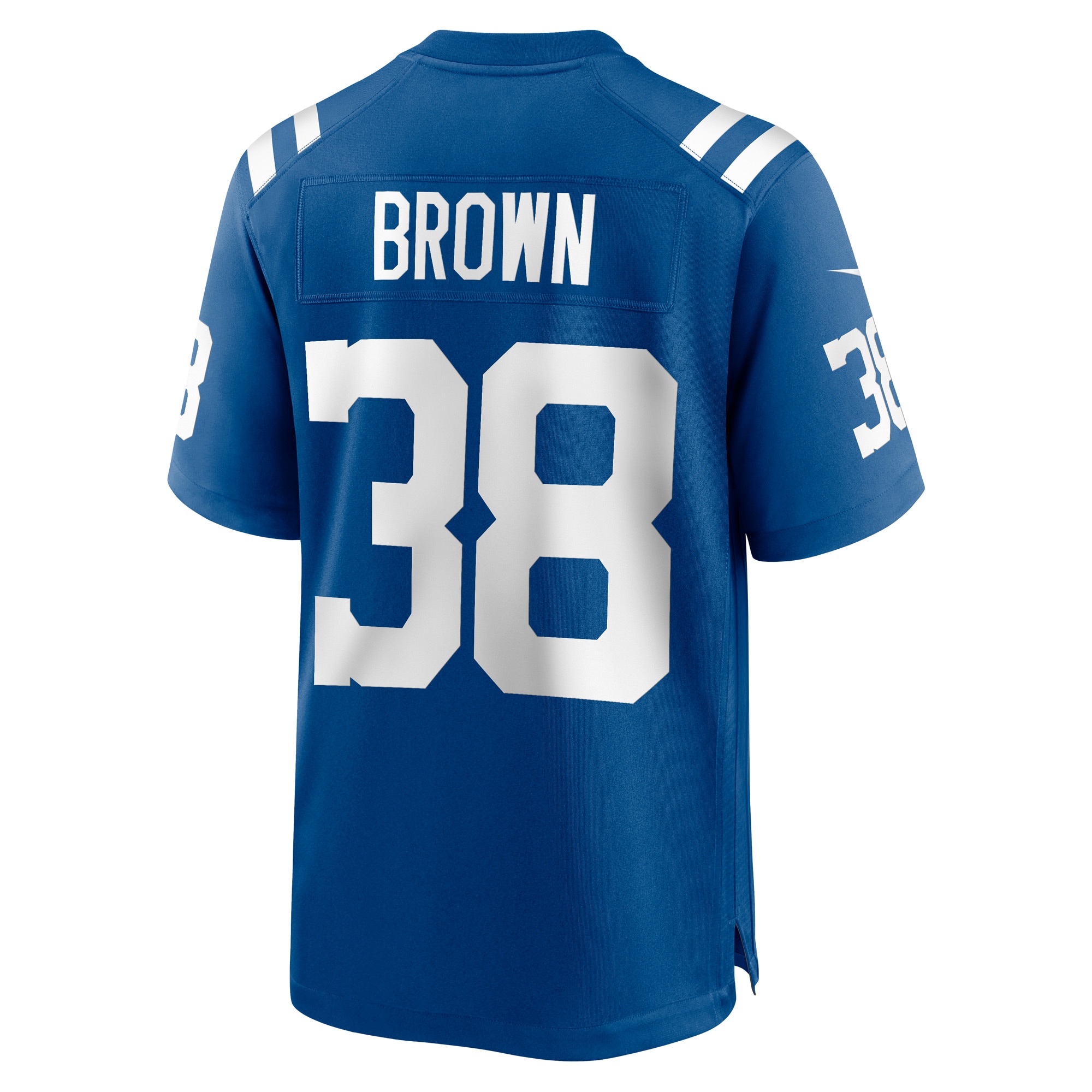 Men's Indianapolis Colts Tony Brown Royal Player Game Jersey