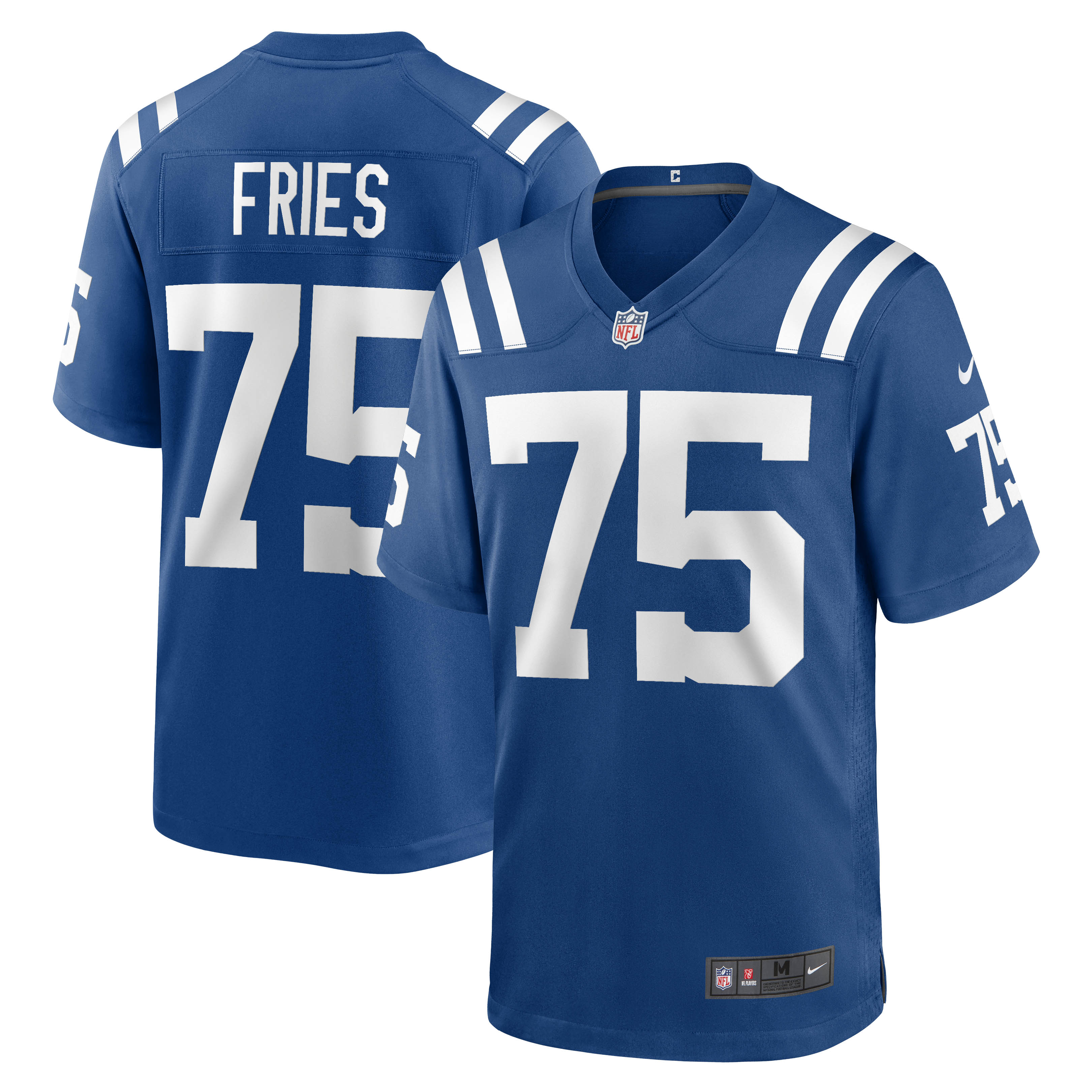 Men's Indianapolis Colts Will Fries Royal Game Jersey