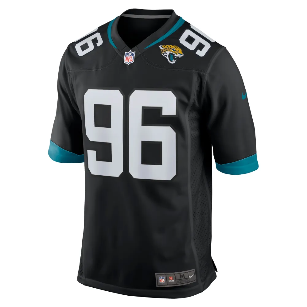 Men's Jacksonville Jaguars Adam Gotsis Black Game Jersey