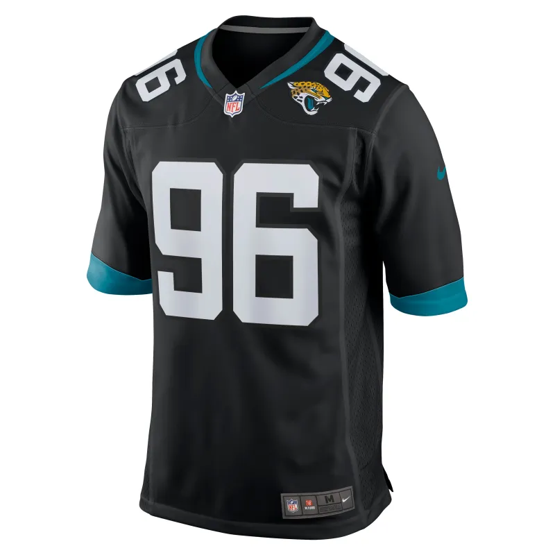 Men's Jacksonville Jaguars Adam Gotsis Black Game Jersey