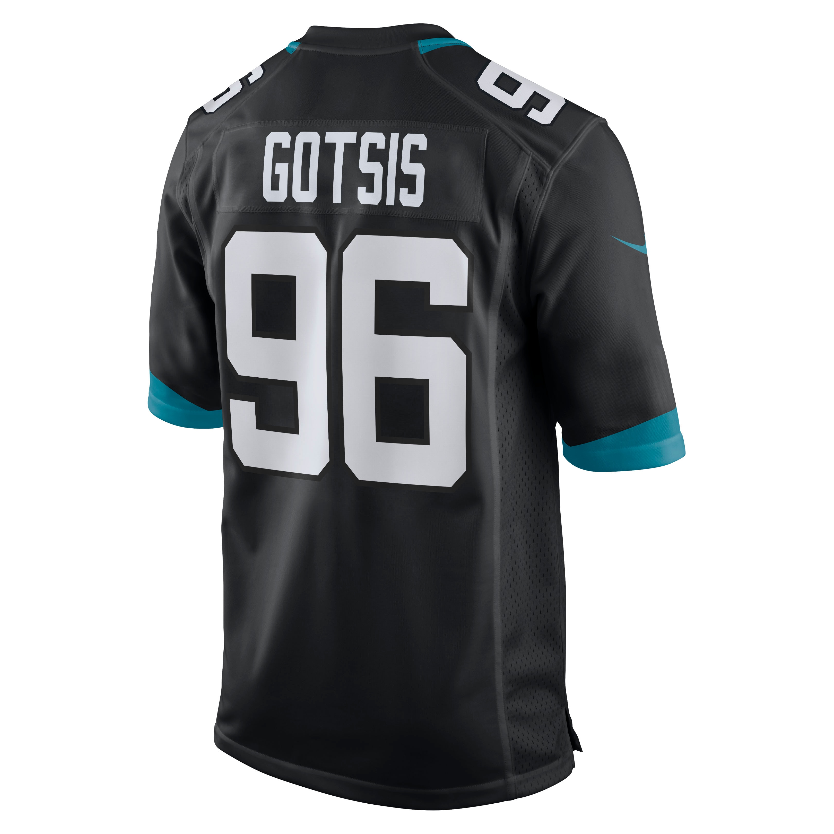 Men's Jacksonville Jaguars Adam Gotsis Black Game Jersey