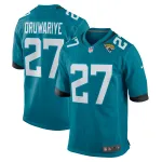 Men's Jacksonville Jaguars Amani Oruwariye  Teal Game Jersey