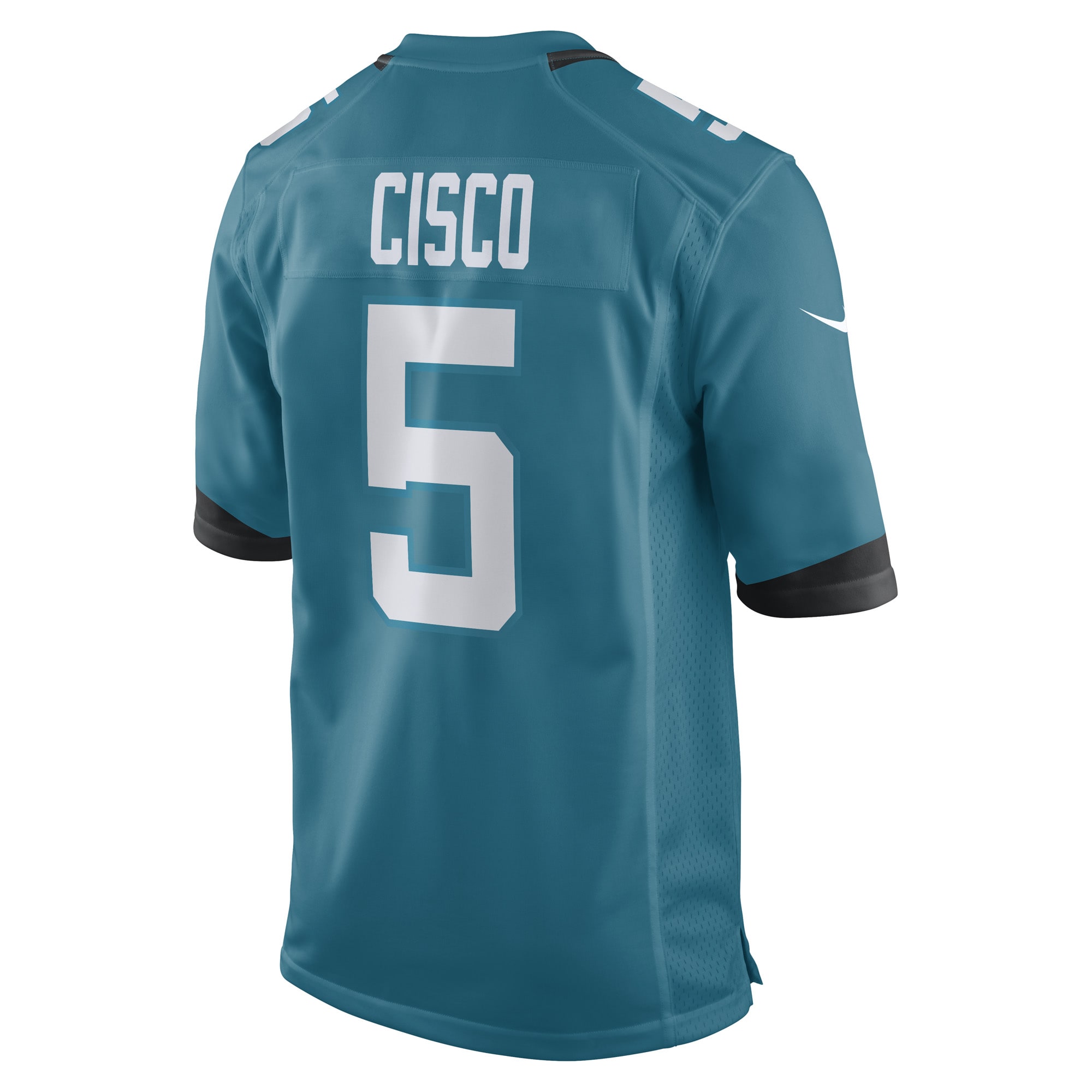 Men's Jacksonville Jaguars Andre Cisco Teal Game Player Jersey