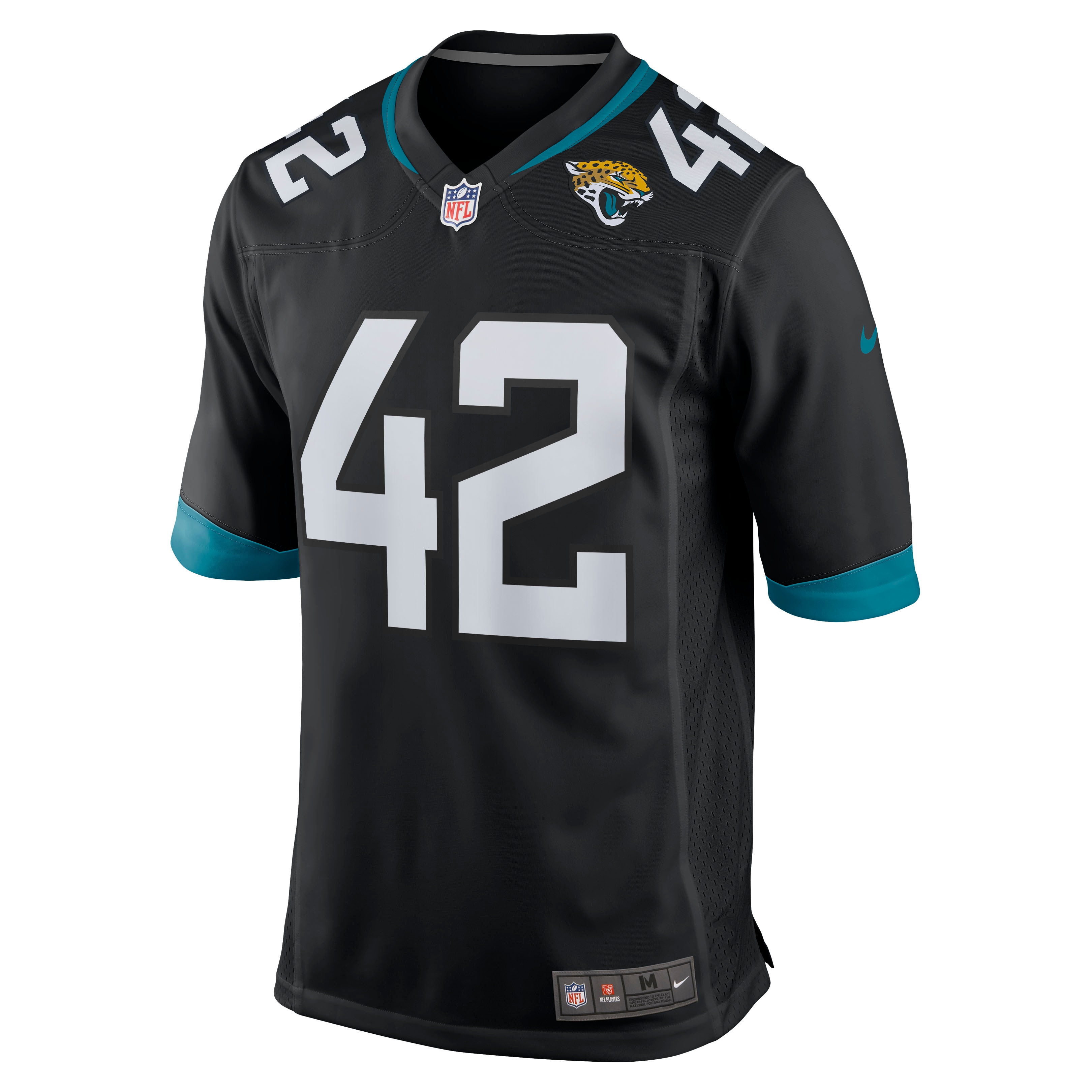 Men's Jacksonville Jaguars Andrew Wingard Black Game Jersey