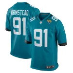Men's Jacksonville Jaguars Arik Armstead  Teal Team Game Jersey