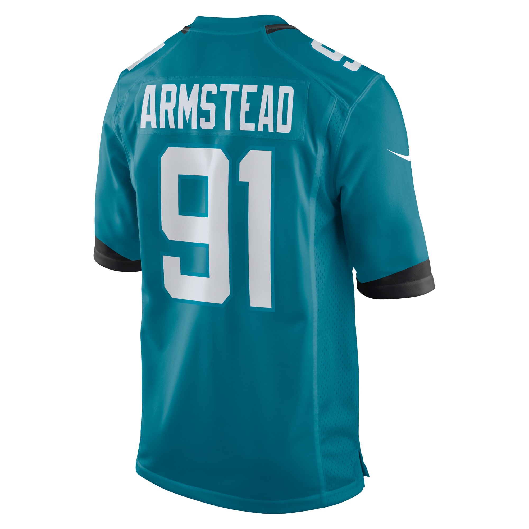 Men's Jacksonville Jaguars Arik Armstead  Teal Team Game Jersey