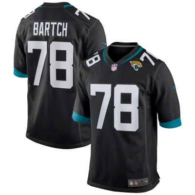 Men's Jacksonville Jaguars Ben Bartch Black Game Jersey 01