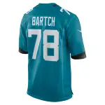 Men's Jacksonville Jaguars Ben Bartch Teal Game Jersey