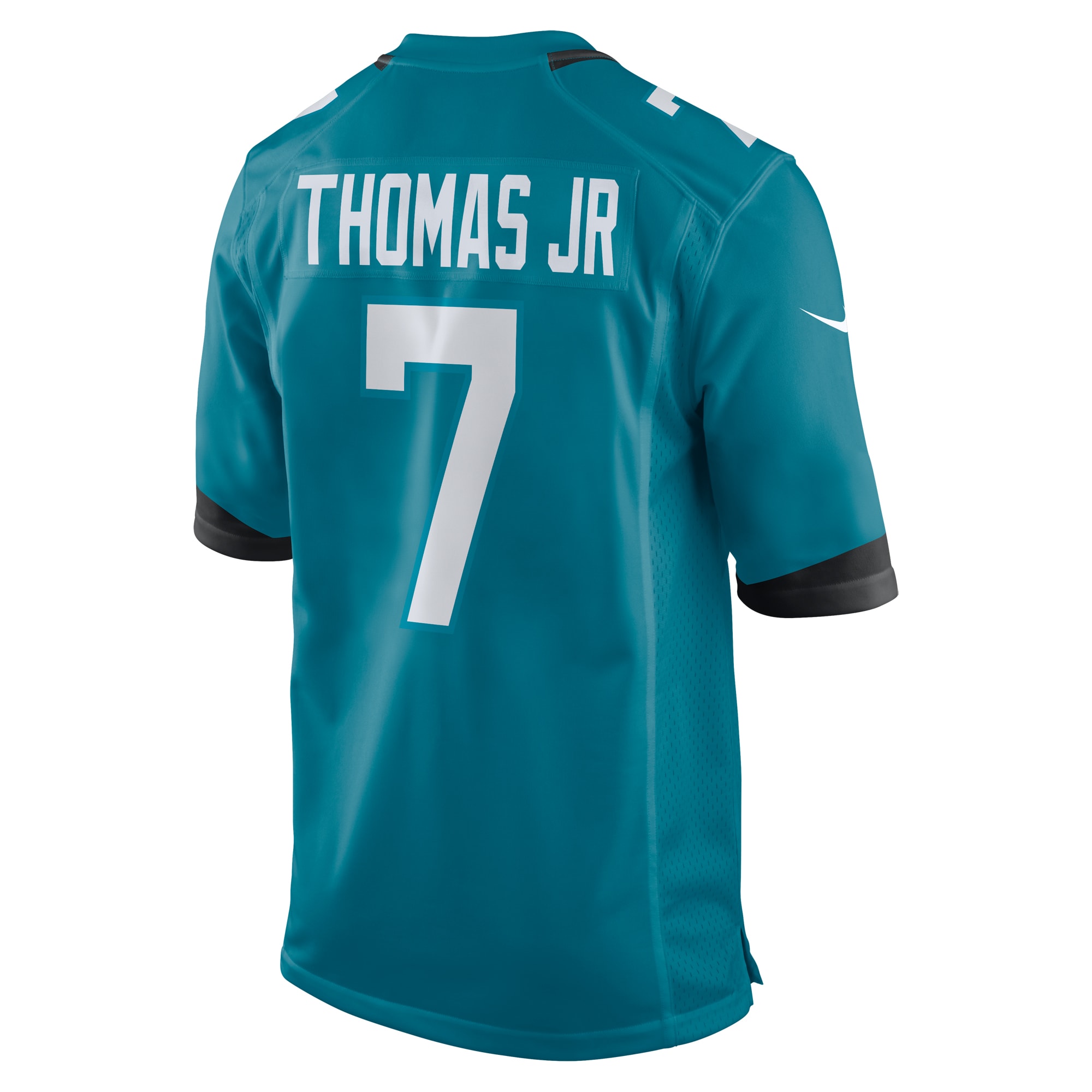 Men's Jacksonville Jaguars Brian Thomas Jr Teal 2024 NFL Draft First Round Pick Player Game Jersey