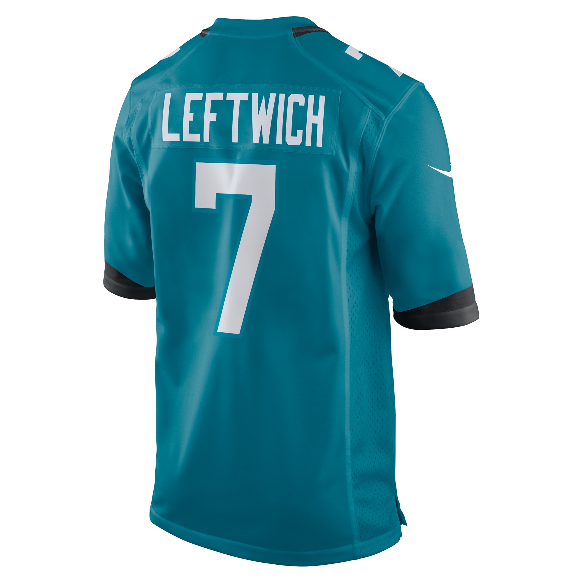 Men's Jacksonville Jaguars Byron Leftwich Teal Retired Player Game Jersey