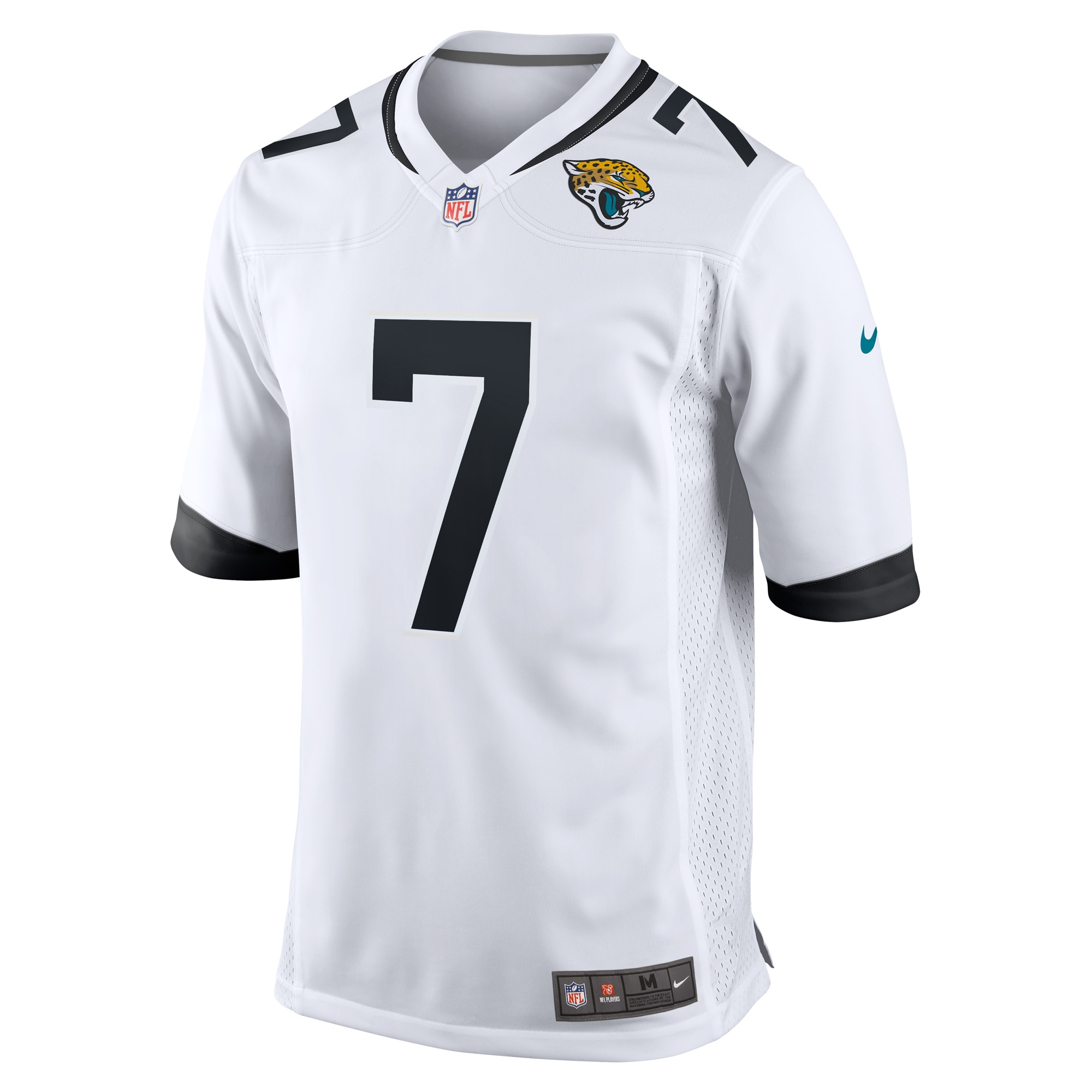 Men's Jacksonville Jaguars Byron Leftwich White Retired Player Game Jersey
