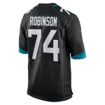 Men's Jacksonville Jaguars Cam Robinson Black Game Jersey