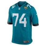 Men's Jacksonville Jaguars Cam Robinson Teal Game Jersey