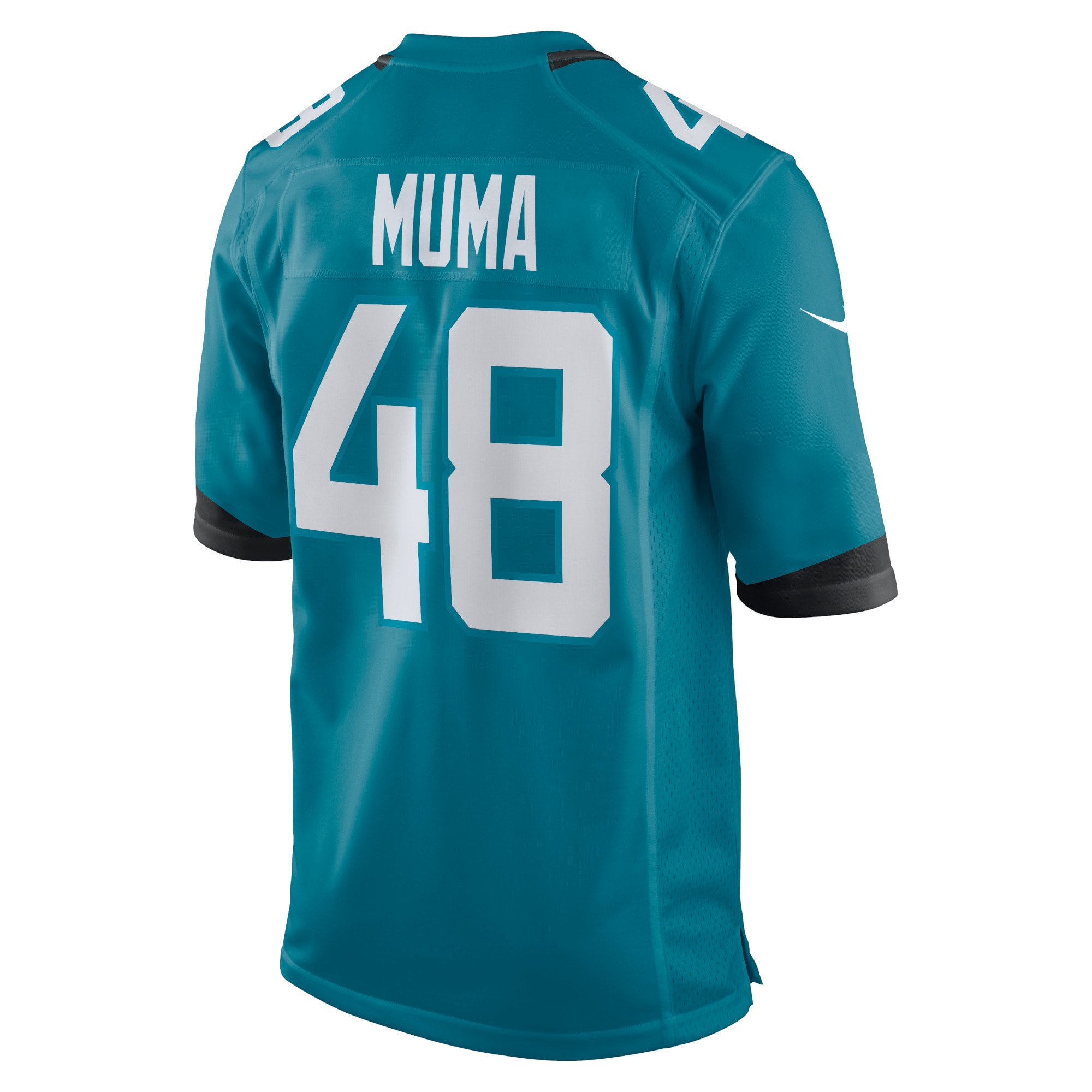 Men's Jacksonville Jaguars Chad Muma Teal Game Jersey