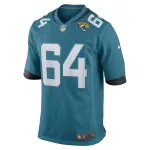 Men's Jacksonville Jaguars Coy Cronk Teal Game Player Jersey