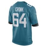 Men's Jacksonville Jaguars Coy Cronk Teal Game Player Jersey