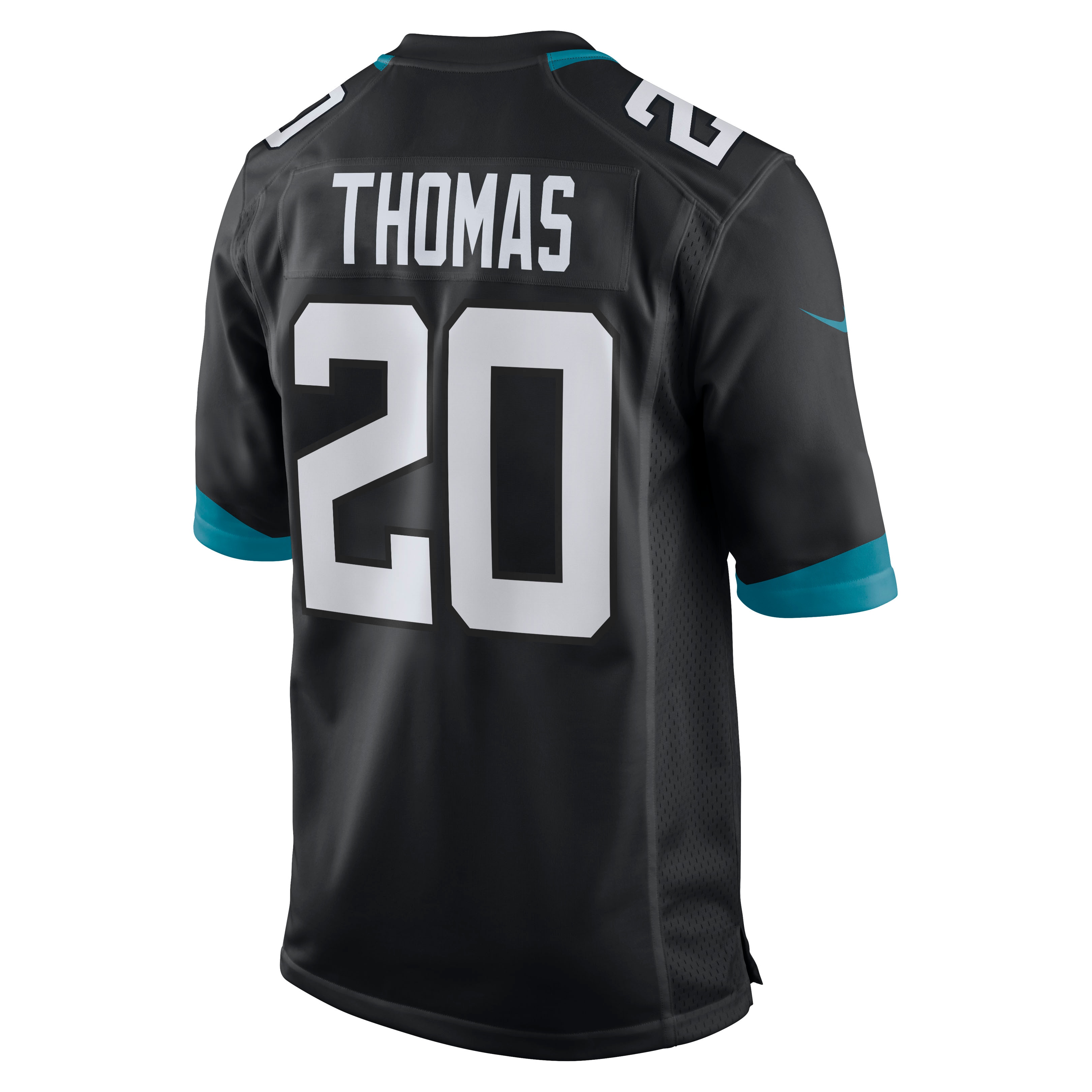Men's Jacksonville Jaguars Daniel Thomas Black Game Jersey