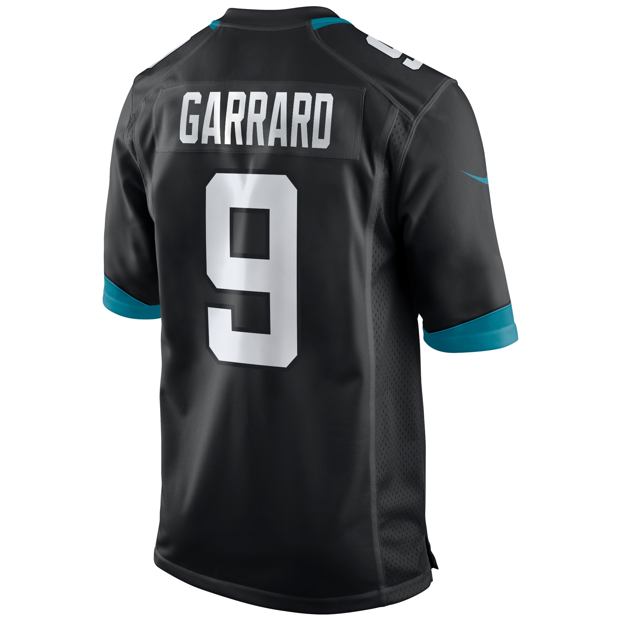 Men's Jacksonville Jaguars David Garrard Black Game Retired Player Jersey