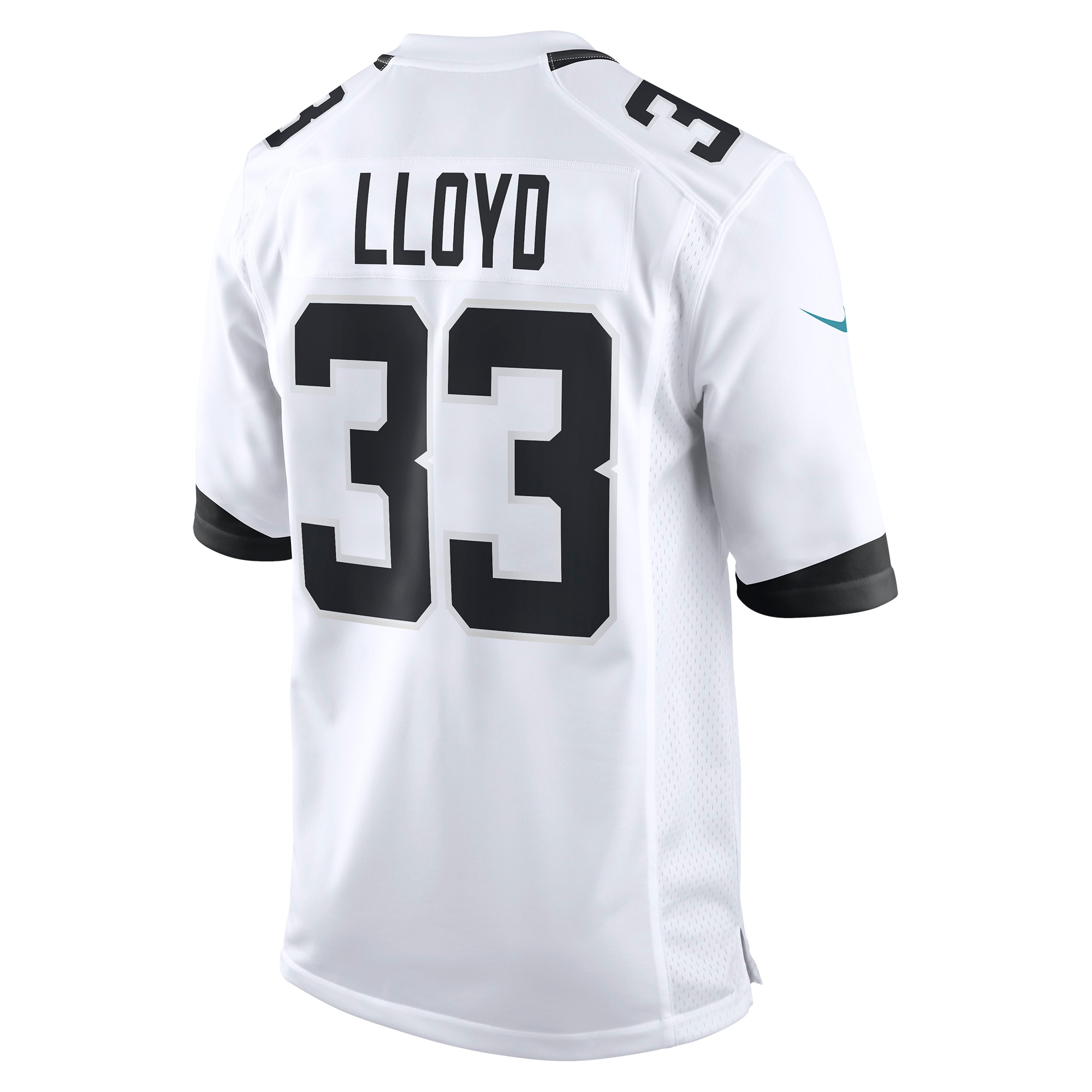 Men's Jacksonville Jaguars Devin Lloyd White Away Game Player Jersey