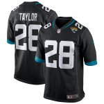 Men's Jacksonville Jaguars Fred Taylor Black Game Retired Player Jersey