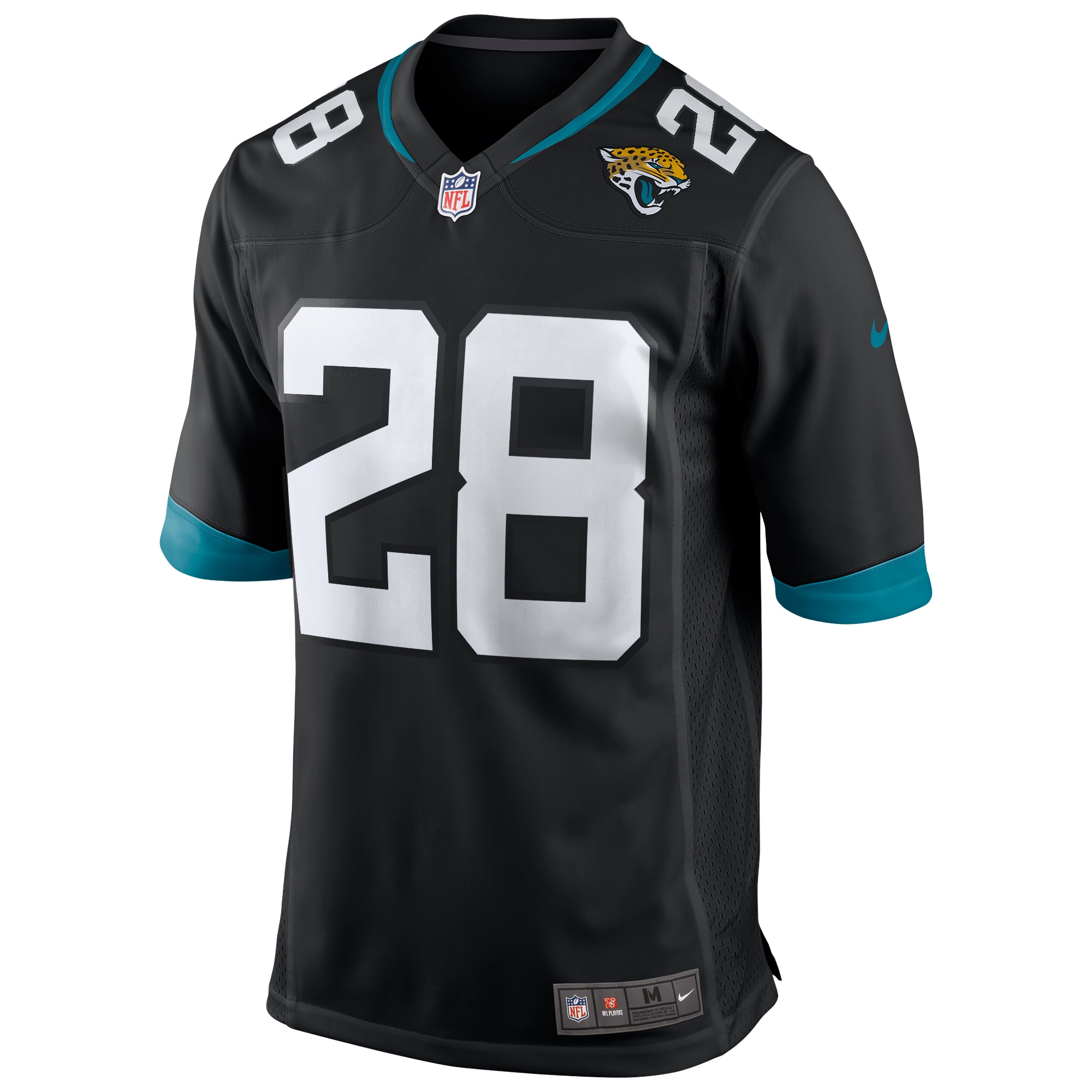 Men's Jacksonville Jaguars Fred Taylor Black Game Retired Player Jersey