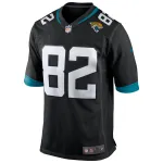 Men's Jacksonville Jaguars Jimmy Smith Black Game Retired Player Jersey
