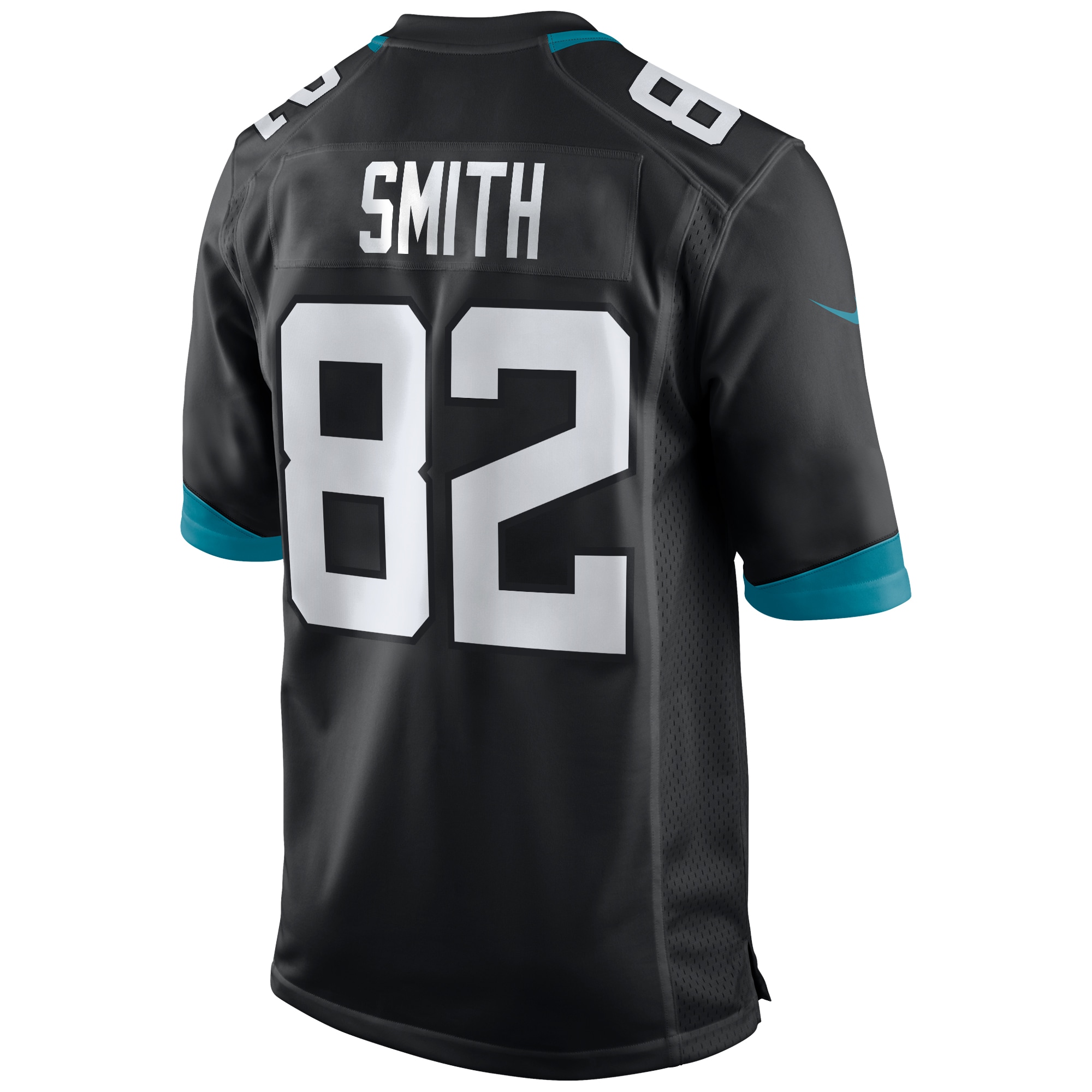 Men's Jacksonville Jaguars Jimmy Smith Black Game Retired Player Jersey